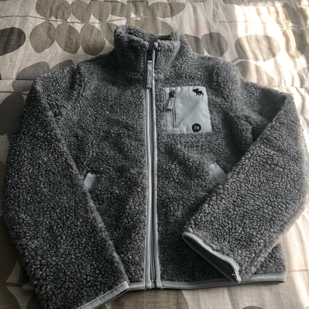 Abercrombie kids Sherpa jacket